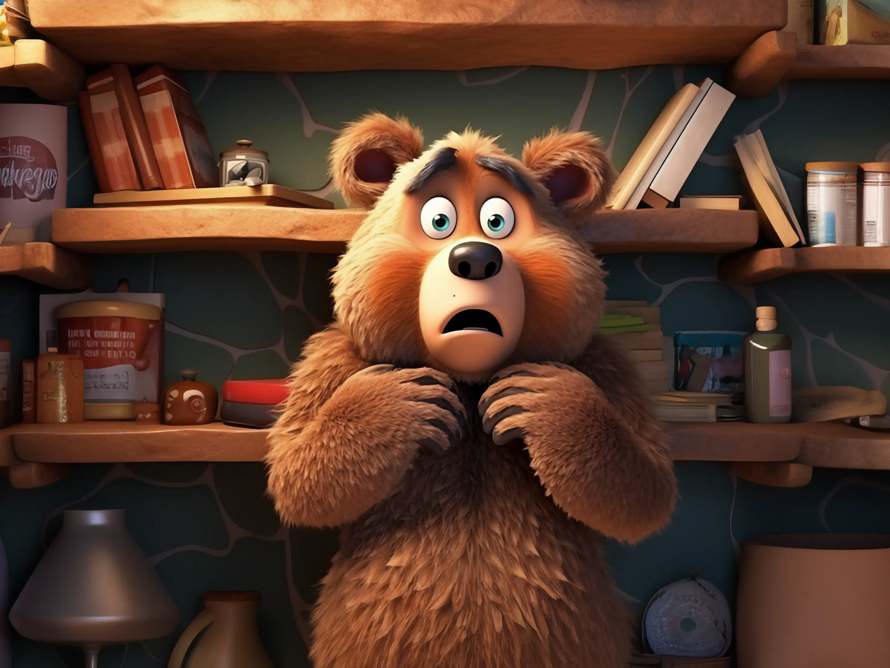 Medvěd a záhada prázdné spíže